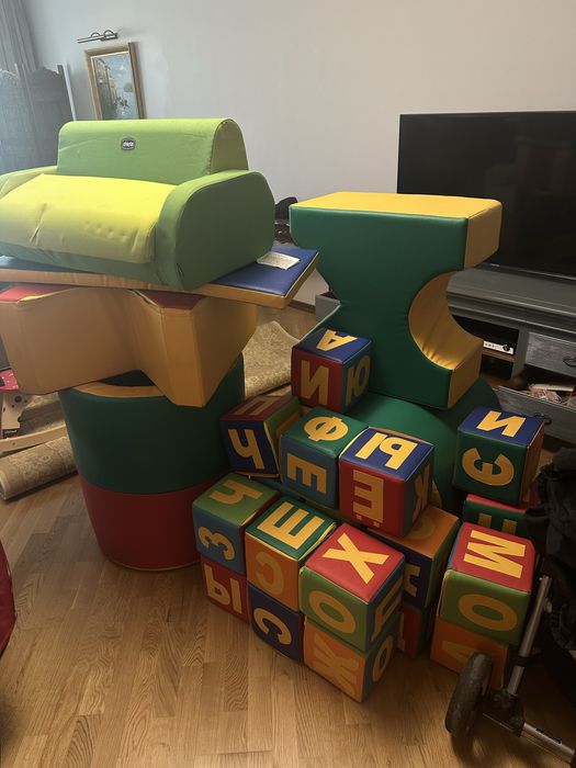 Детские кубики Алфавит