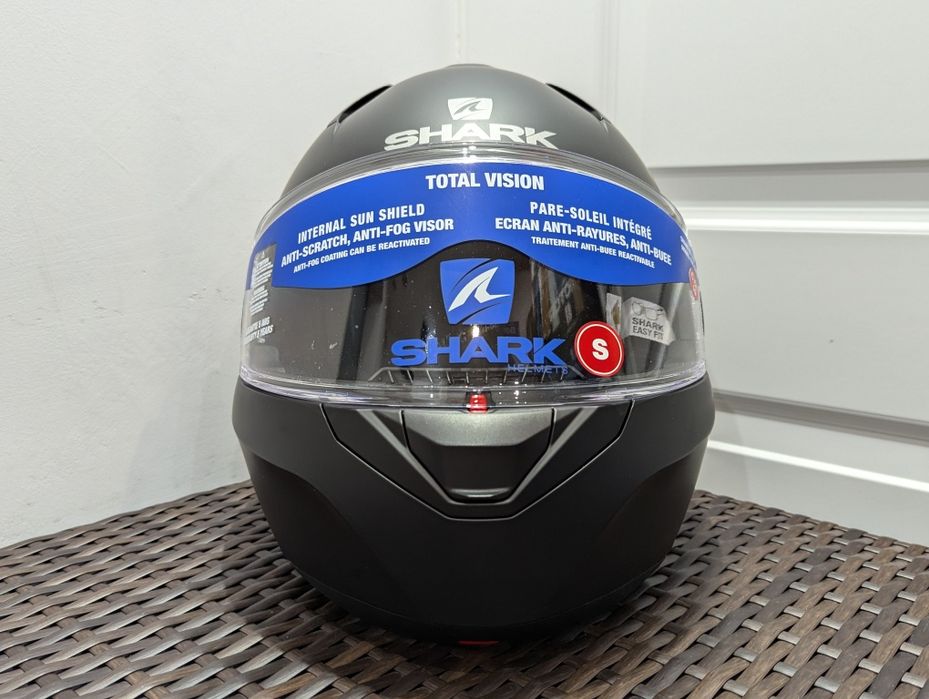 Casca moto Shark Evo-ES, marime S - flip-up, ochelari de soare