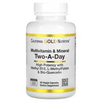 Мультивитамины и минералы, California Gold Nutrition, 60 капсул