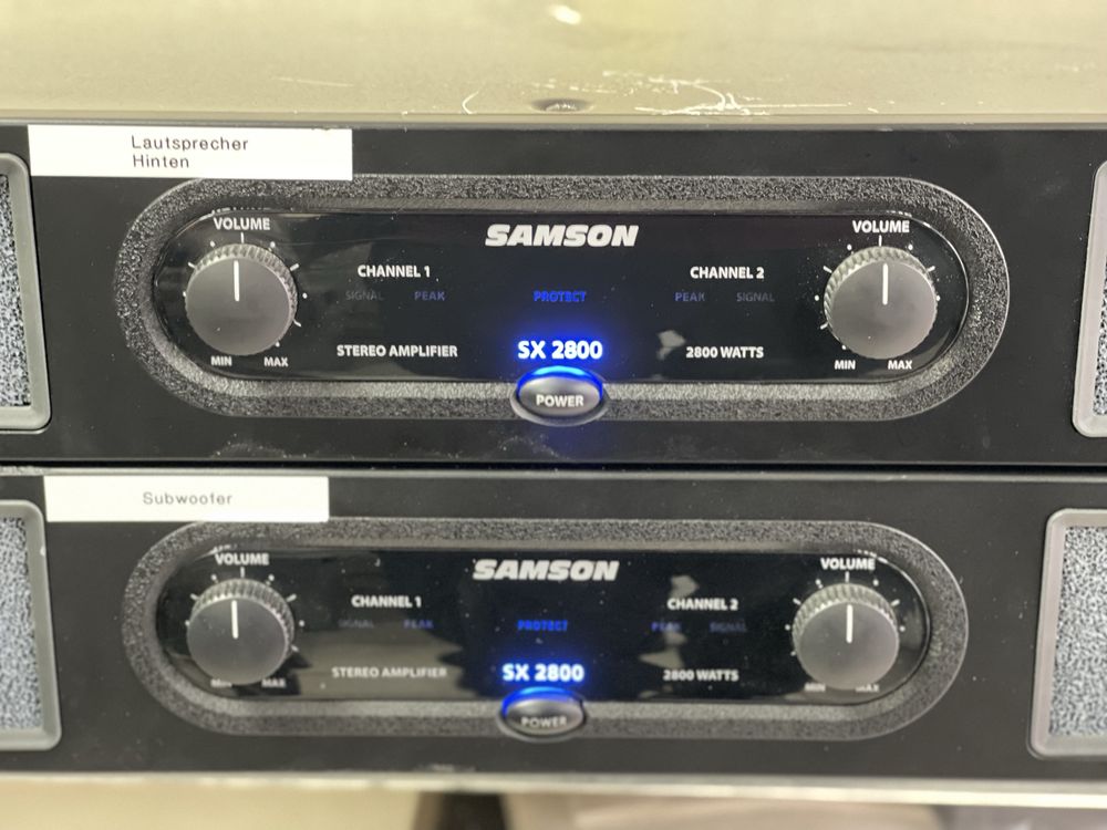 Крайни стъпала SAMSON SX-2800 - 2 БРОЯ
