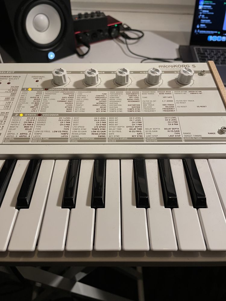 Синтезатор microKORG S synthesizer/vocoder