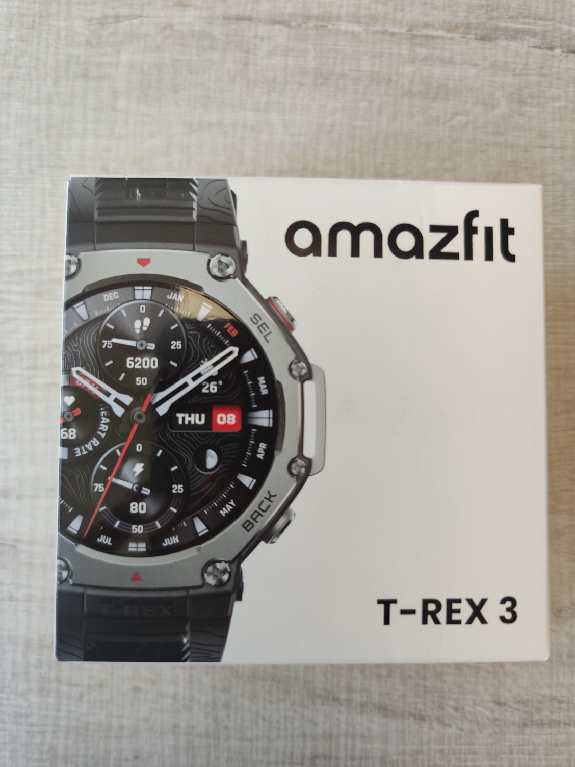 НОВ! Xiaomi AMAZFIT T-REX 3 - BLACK 2г. Гаранция!