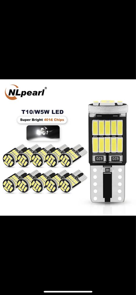 Led крушка T10 W5W CANBUS