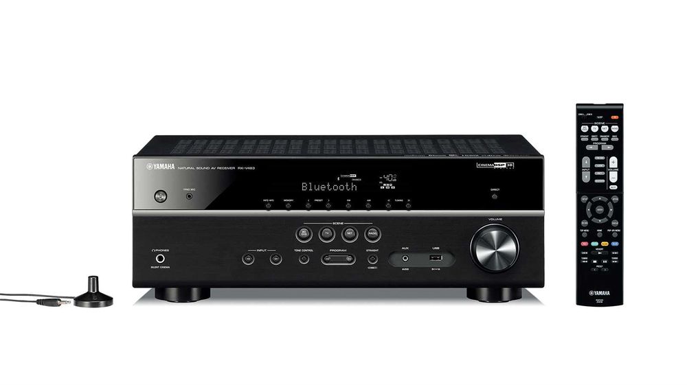 Ресивер Yamaha RX-V483 (4К, 5.1, Wi-Fi, Bluetooth, MusicCast)