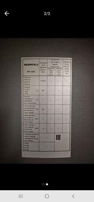 Pufer 1000 litri si boiler