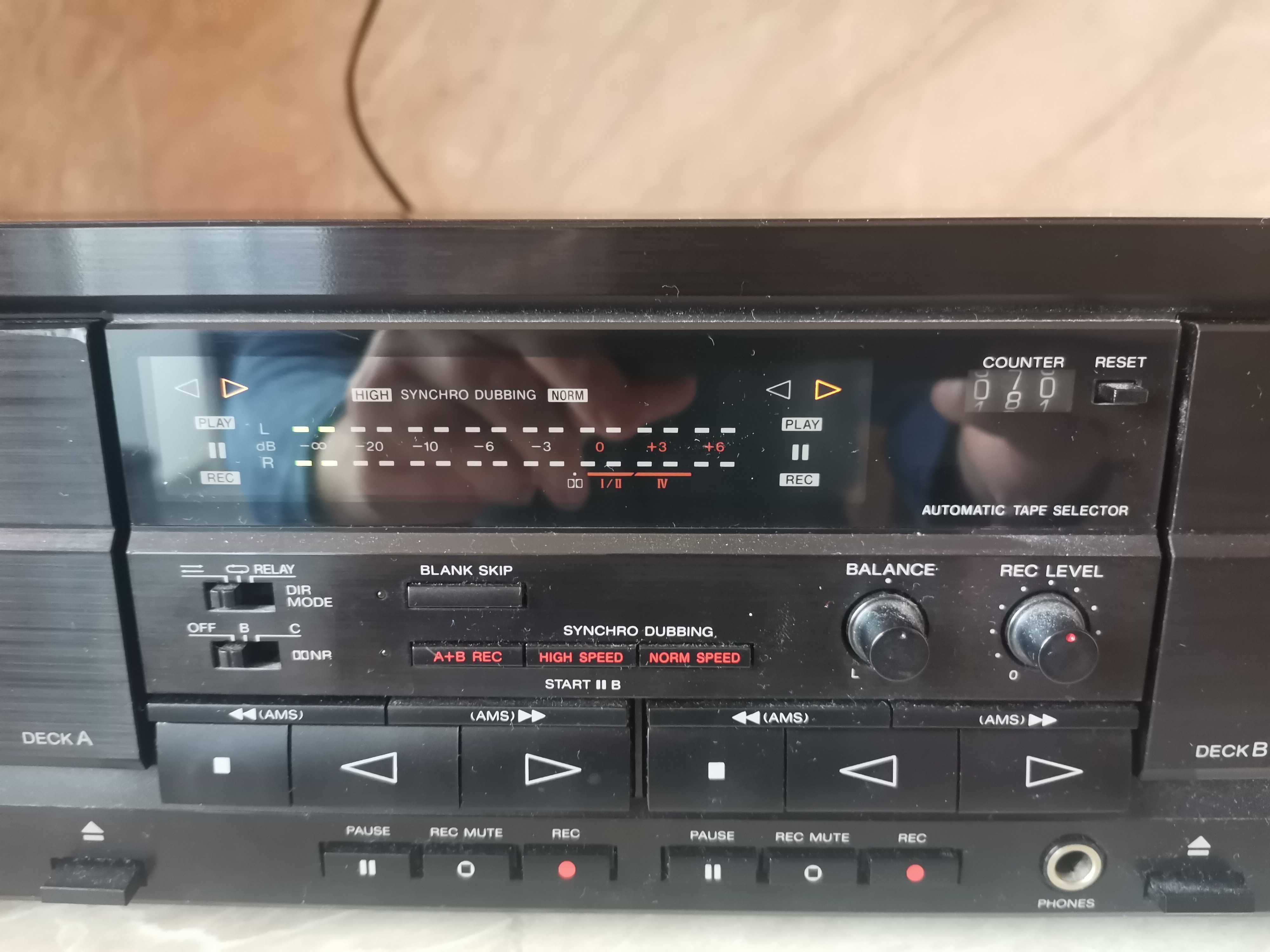 Дек Sony tc-wr670