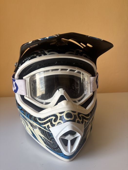 Casca moto cross enduro