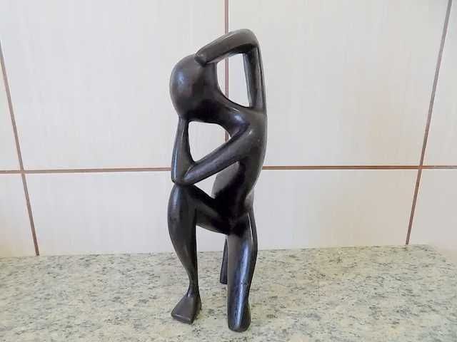 Statuieta abanos nud abstract piesa colectie