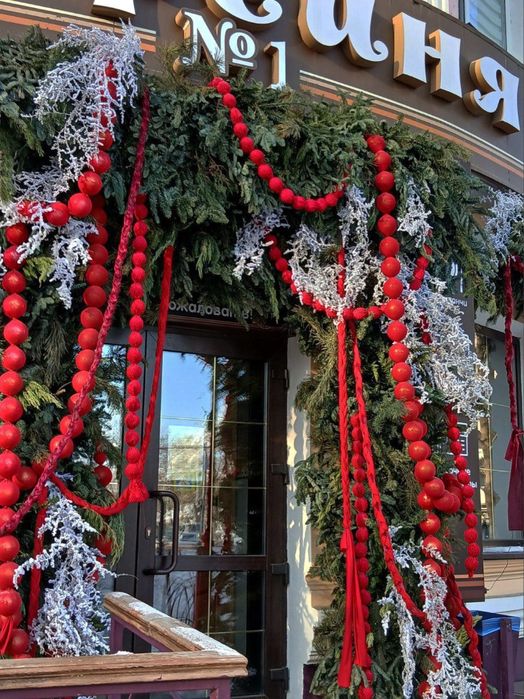 Новогодние оформление  Астана 24/7