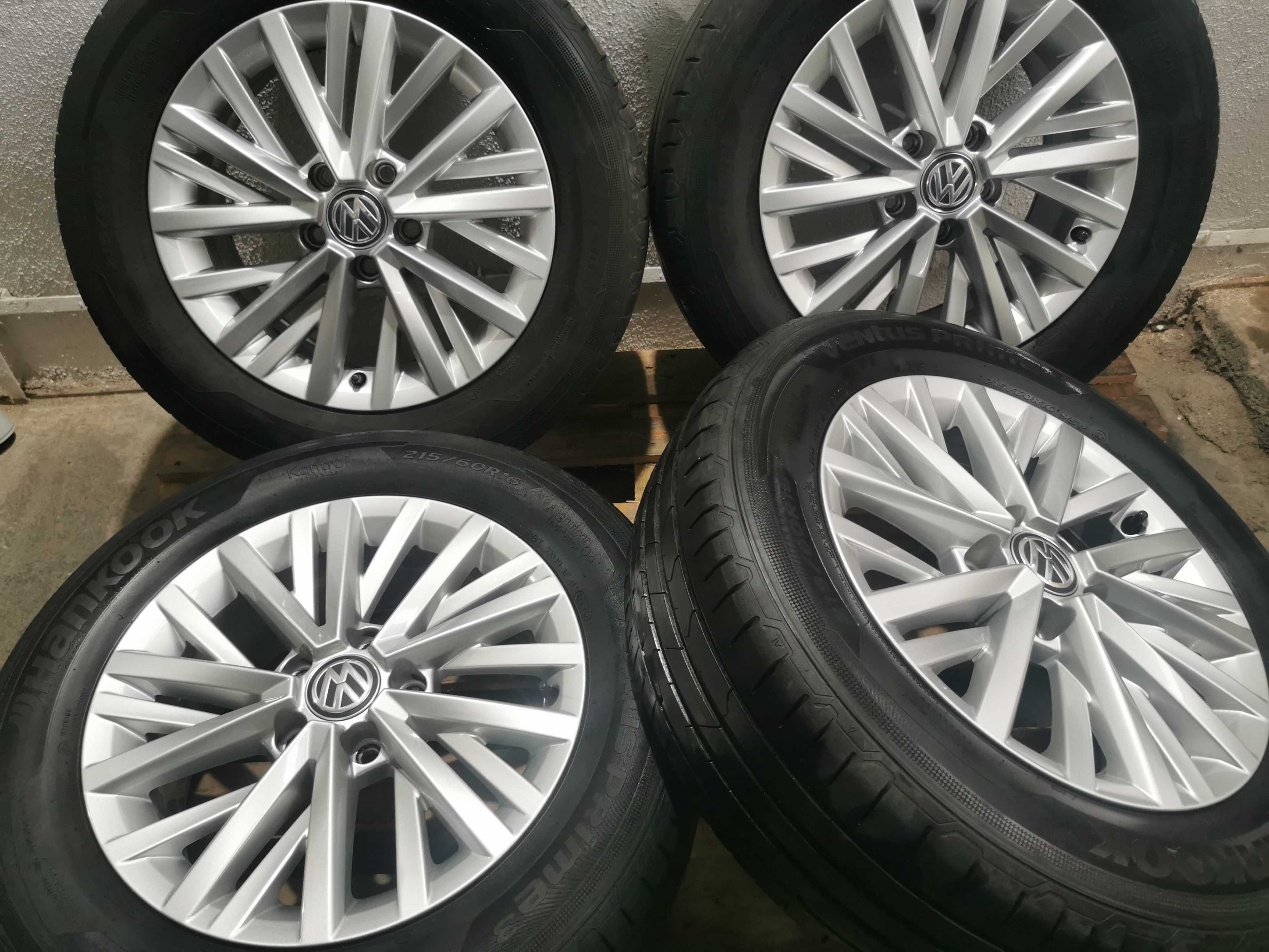 Jante Originale Vw  T - Roc / Golf 7 R.16 cu anvelope de vara