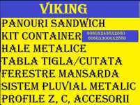 Panouri sandwich SPUMA SI VATA / Structuri metalice
