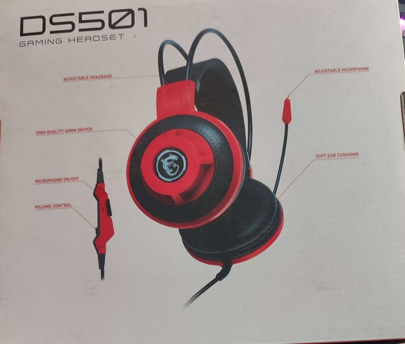 msi ds501 gaming headset