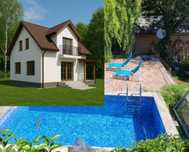Casa noua P+M, cu piscina, lângă pădure!