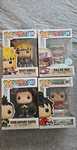 Funko Pop Naruto, Balrog, Luffy