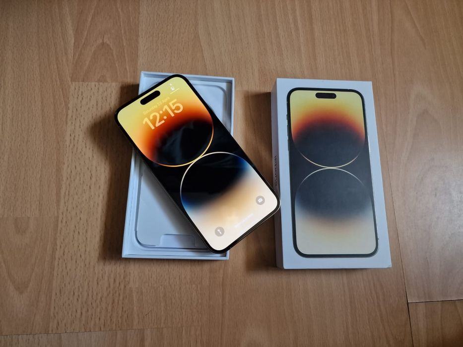 IPHONE 14 pro max 128GB, neverloked Gold