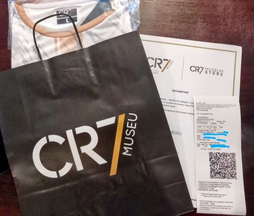 Tricou semnat de Cristiano Ronaldo