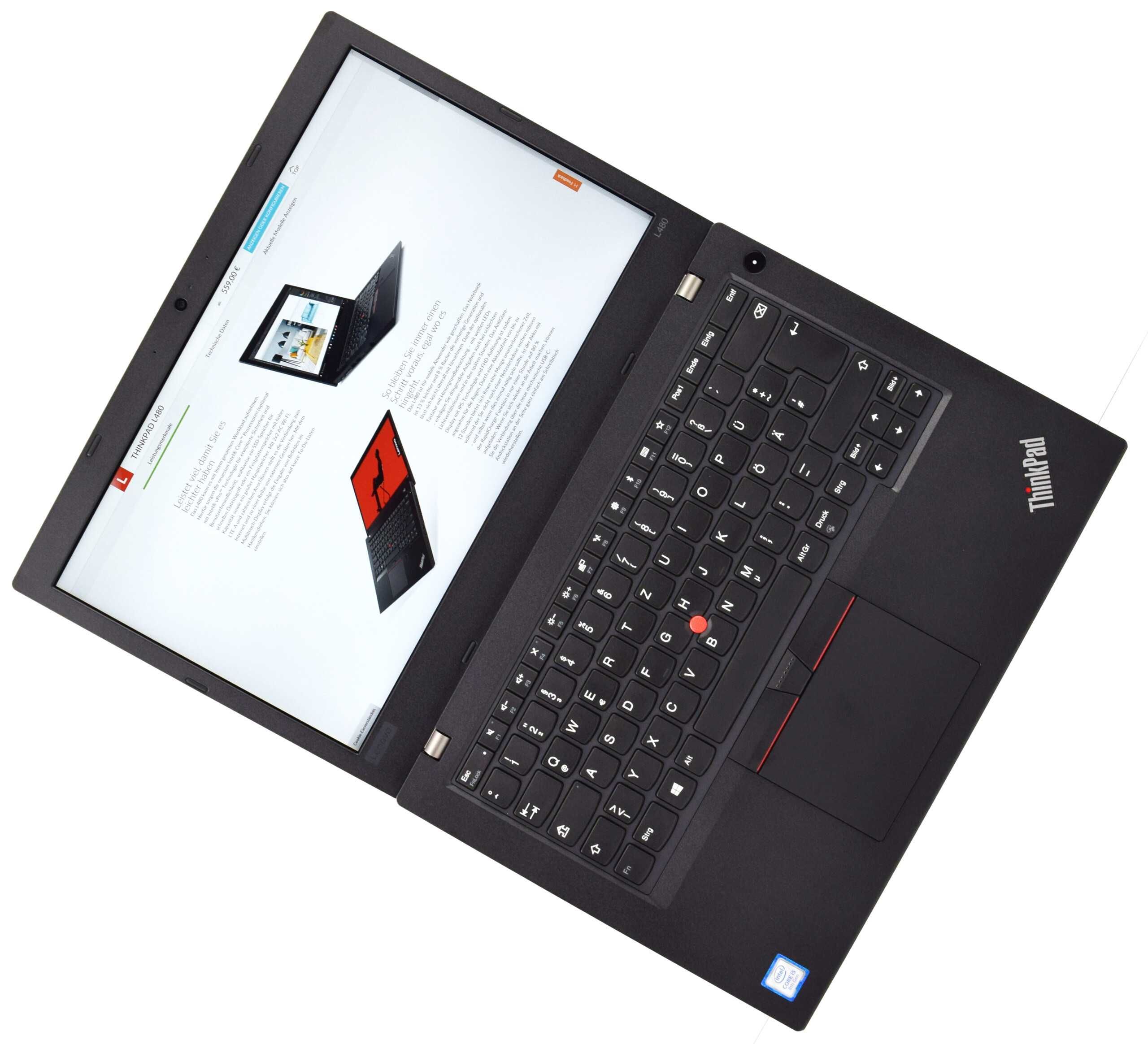 Lenovo ThinkPad L480 IntelCore i5-8250 8GB/256SSD 14." GARANTIE!