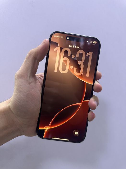 iPhone 16 Pro Max 256GB 97% yomkst 300sikl holati yaxshi