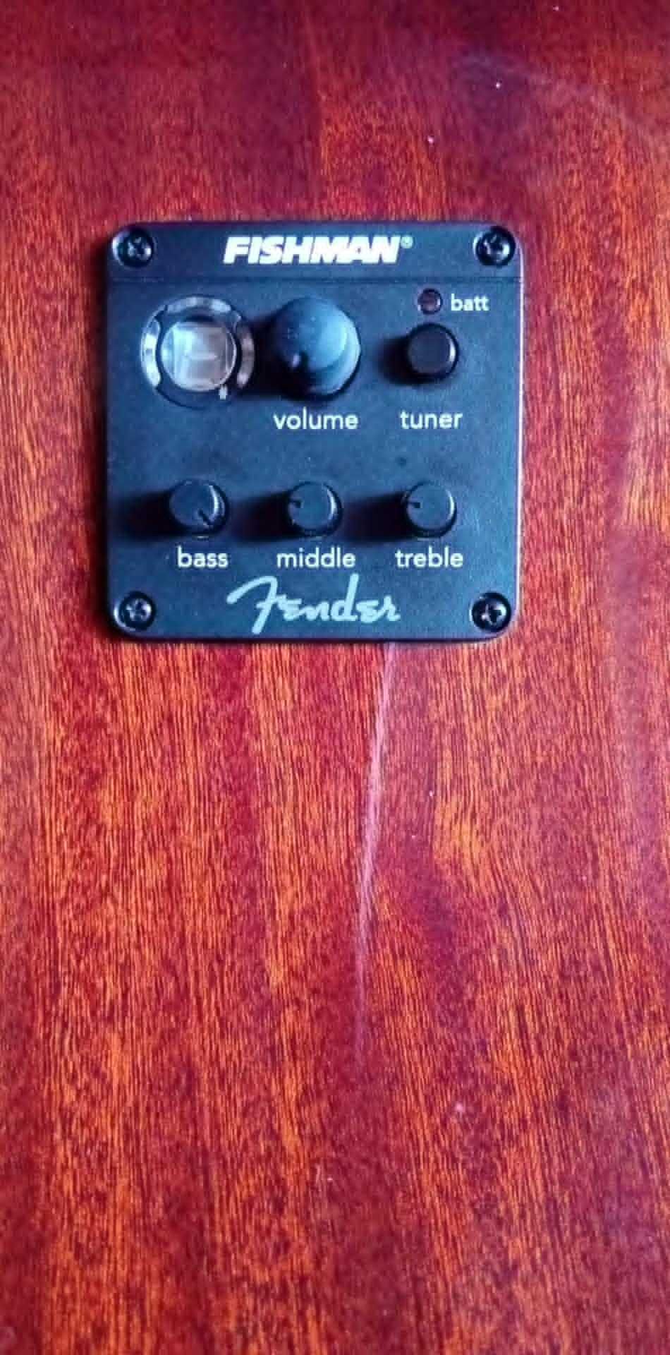 Chitară electro-acustică Fender CD-60CE All Mahogany DS