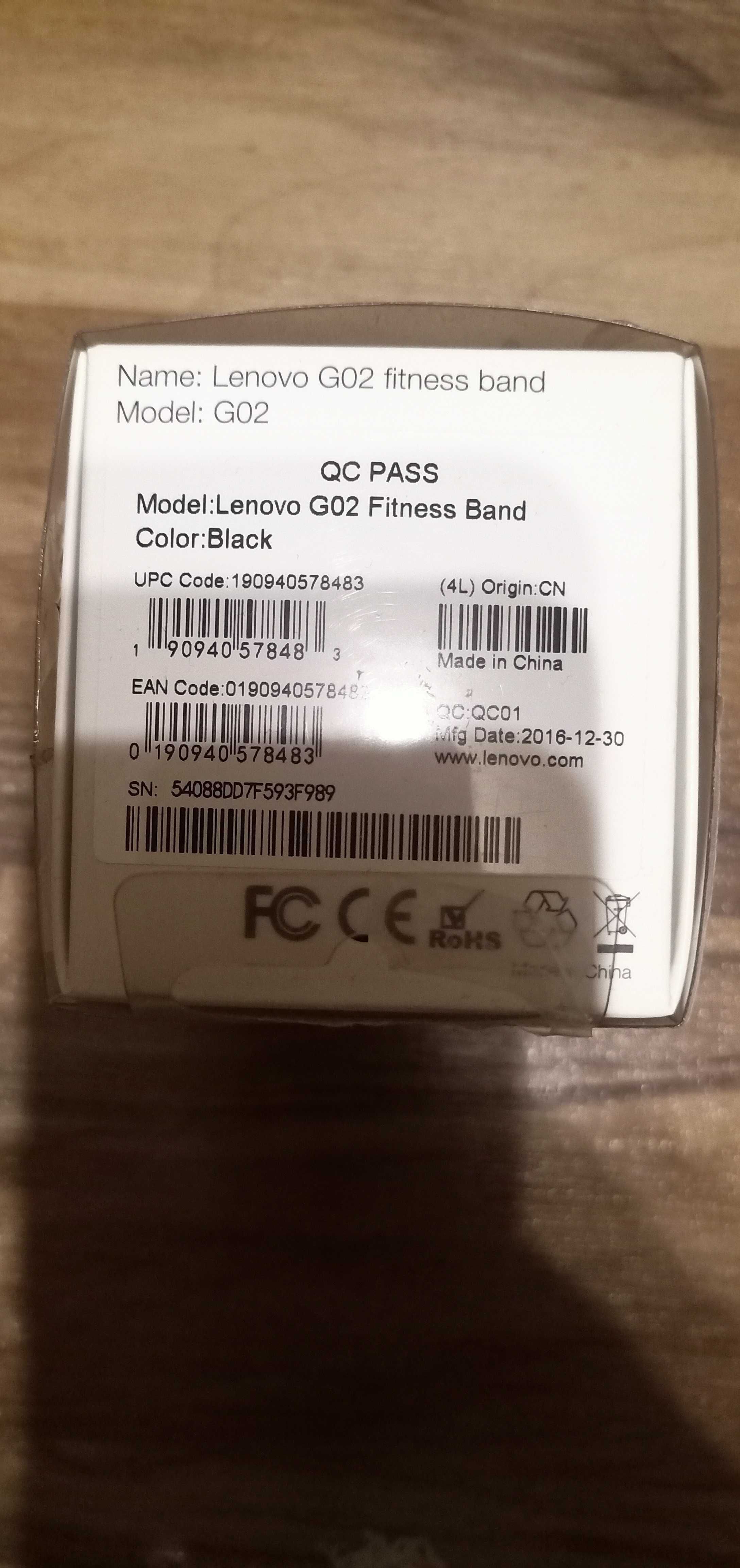 Фитнес гривна Lenovo G02 Fitness PTM7C00001 - PTM7C00001_PRM НОВА