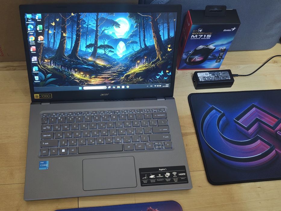 Ноутбук Acer Aspire 5 ОЗУ 16 ГБ SSD M2 512 Гб современный