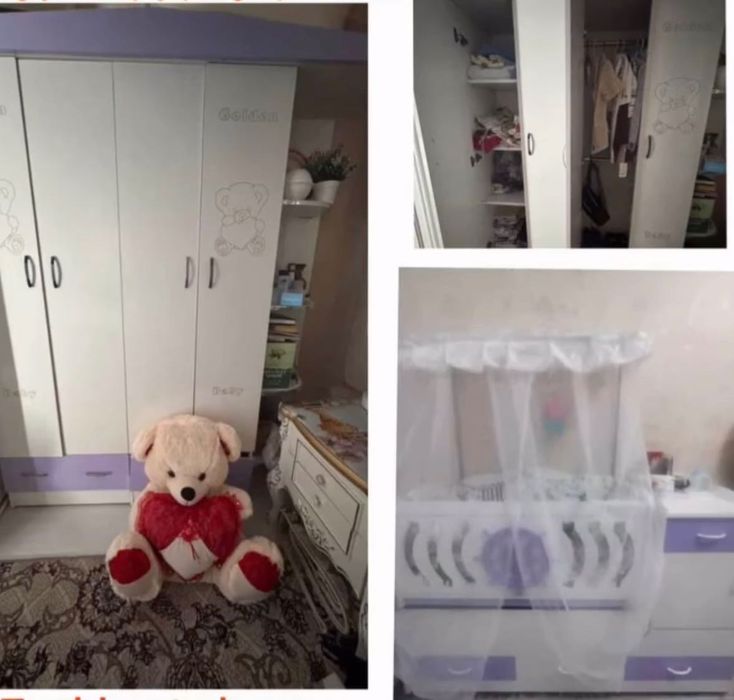 детский шкаф кроват