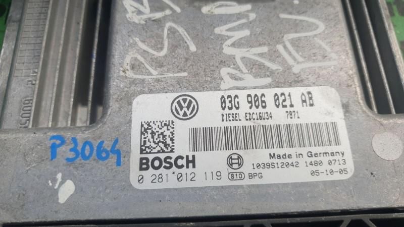 Calculator ecu Volkswagen Passat B6 3C 2006-2009 0281012119