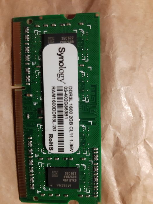Memorie SODIMM Synology DDR3 2GB