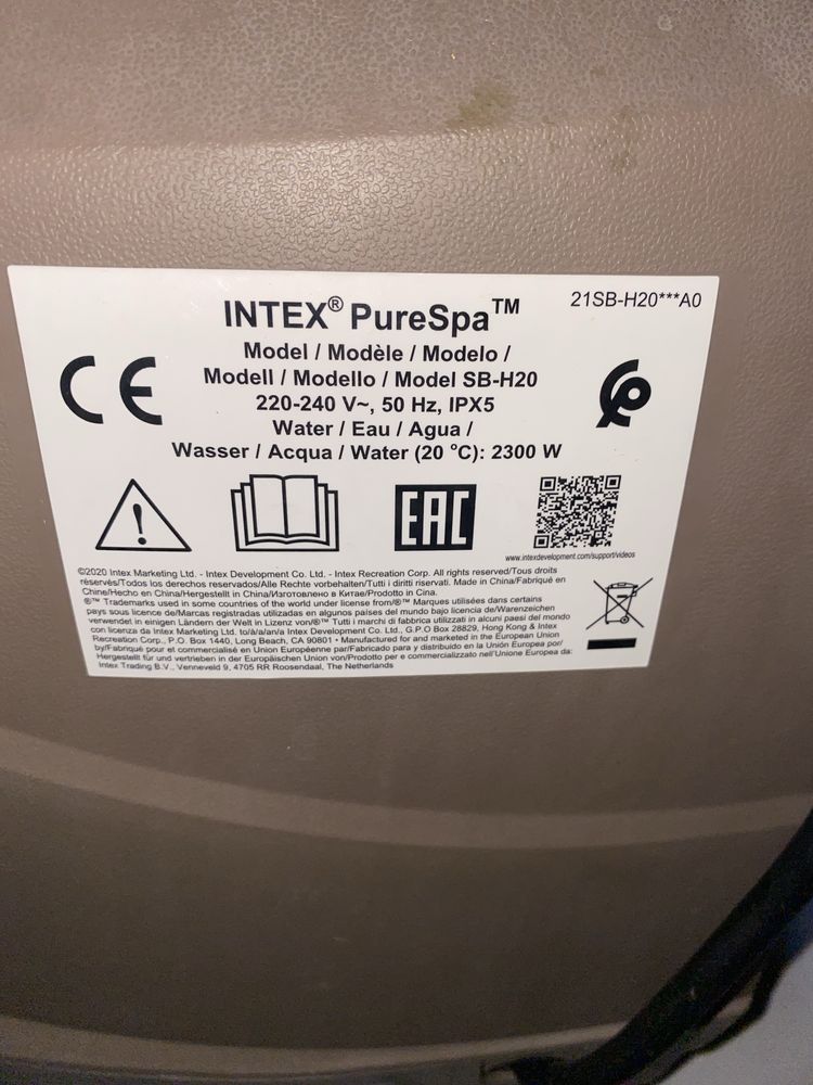 Intex Pompa Piscina Spa Jacuzzi perfect functională