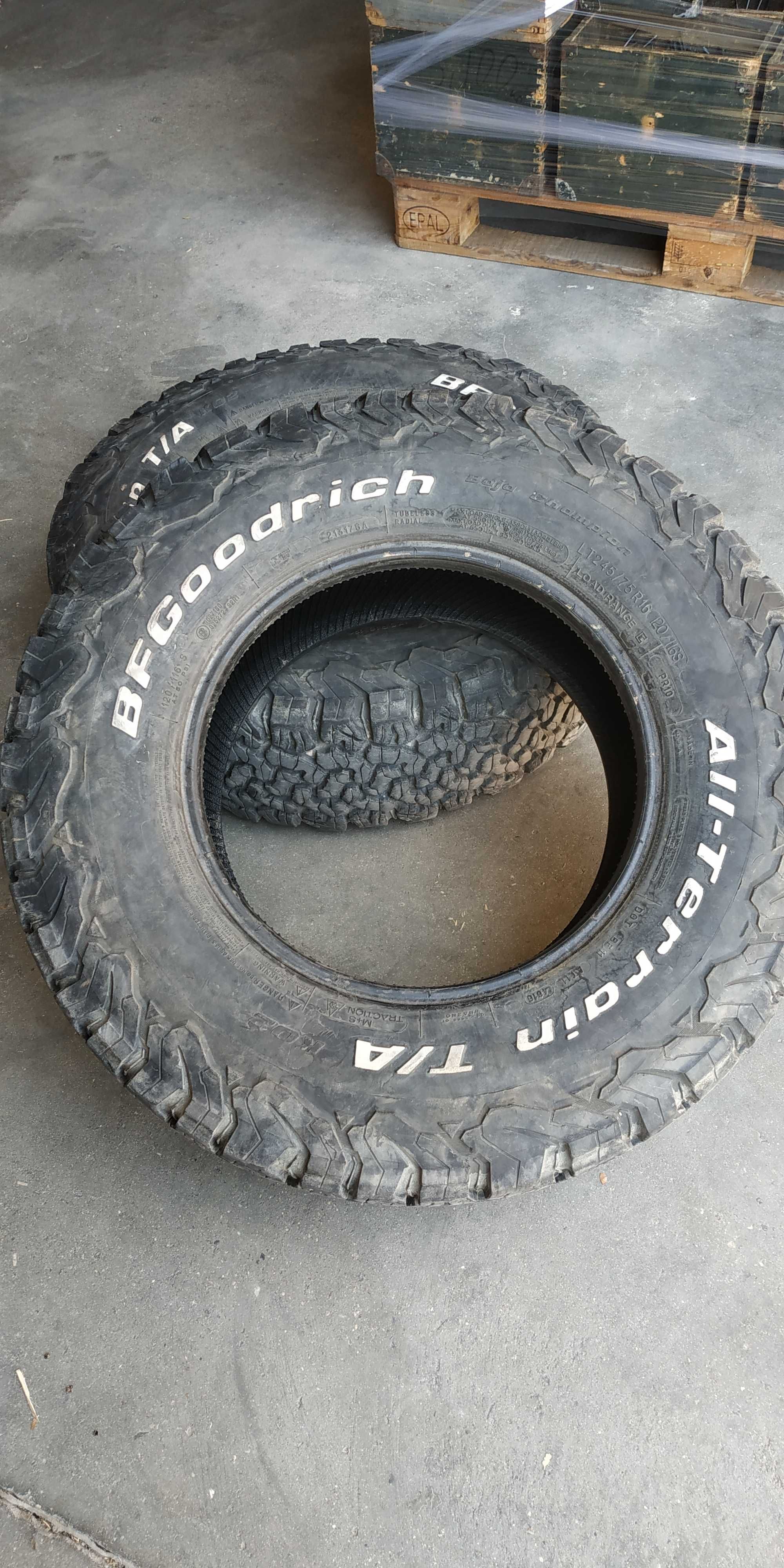 Гуми  BF GOODRICH ALL-TERRAIN T/A KO2 - 245/75/16- 2бр.