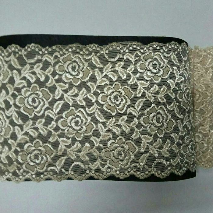 Кружево стрейч декоративное