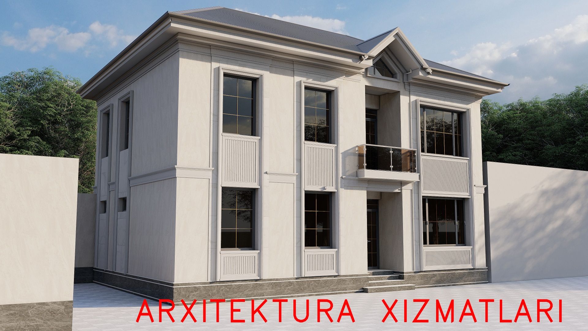 Arxitektura xizmatlari, landshaft dizayni, uy chizmalari