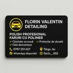 Polish faruri cu polimer