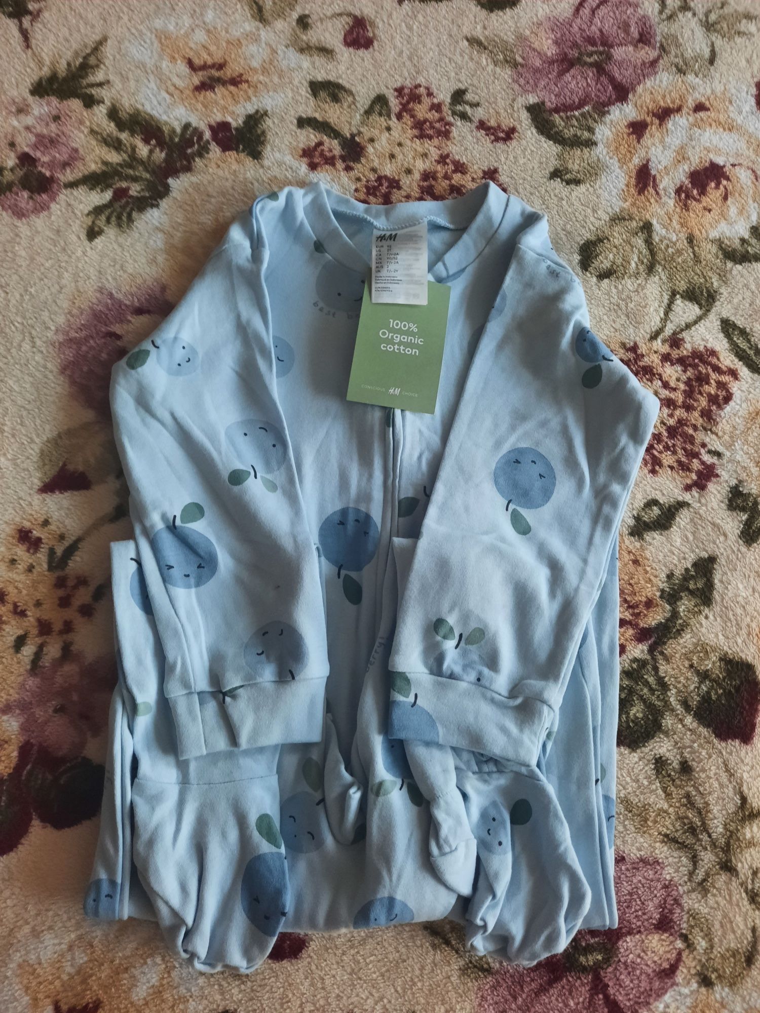 Salopete noi cu picior H&M, 98 cm