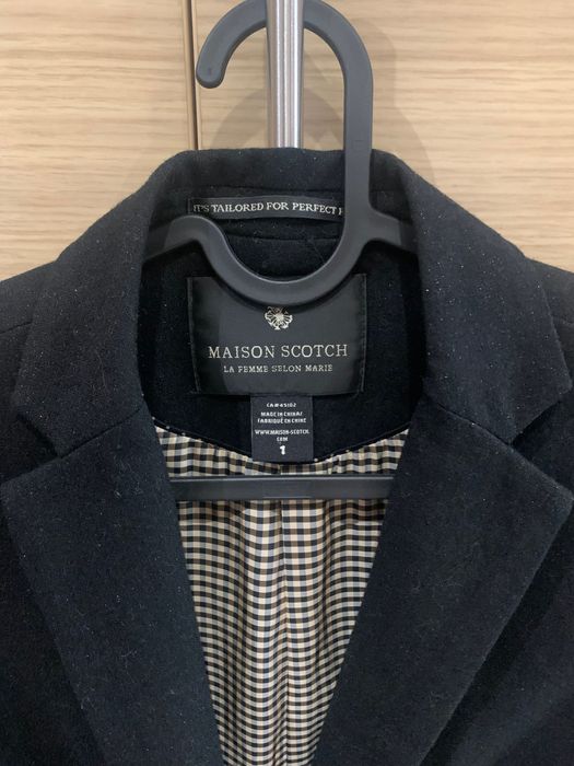 Черно дамско сако MAISON SCOTCH