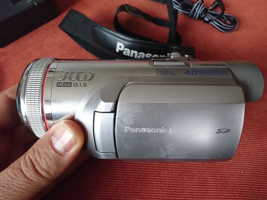 Camera video Panasonic NV-GS500 ideala videochat, vlogging, vlog