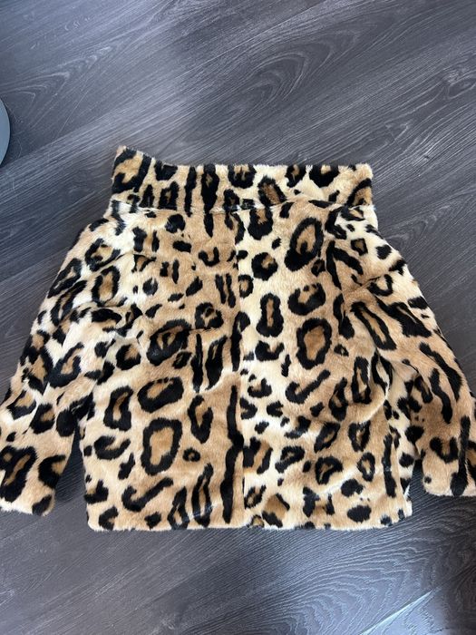 Дамско късо палто леопардов принт vero moda