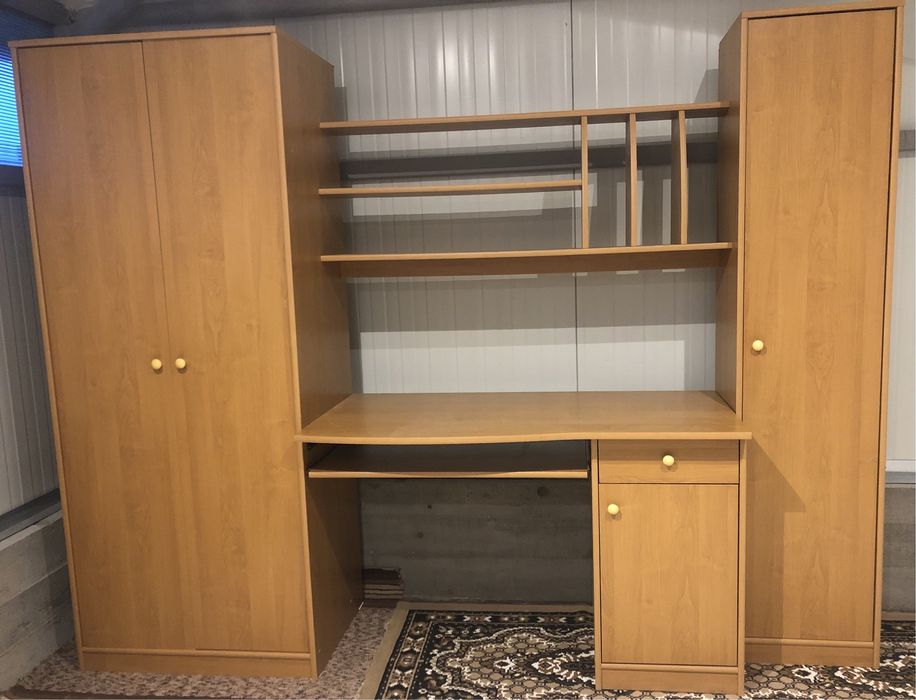 Секция/библиотека с 2 гардероба