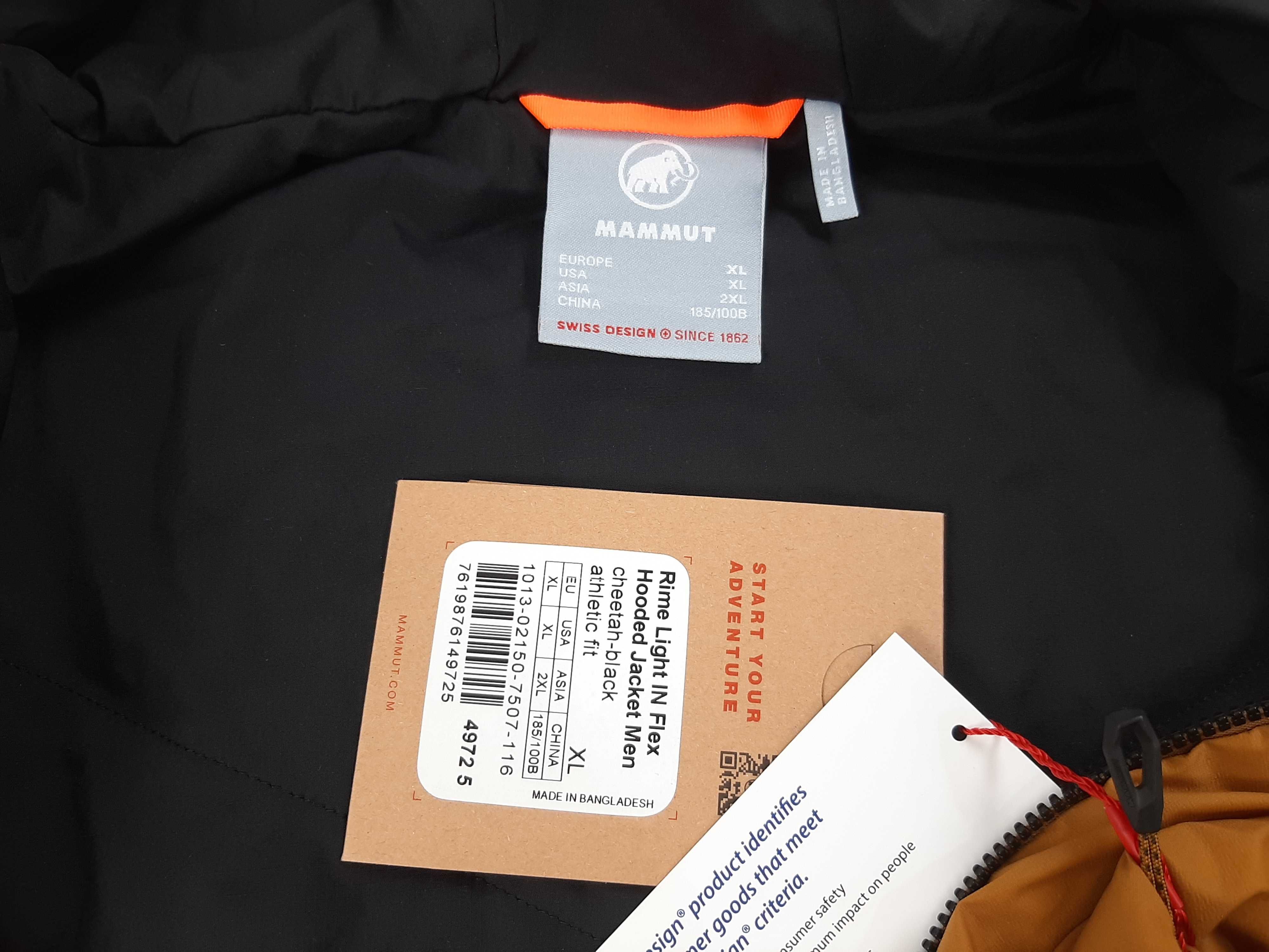 Mammut Rime Light IN Flex - Оригинално мъжко яке размер XL