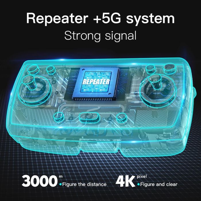 Drona cu 3 axe gimbal,Camera  14Mpx,4K,Gps,3000Metri,5G,urmărire,Noua