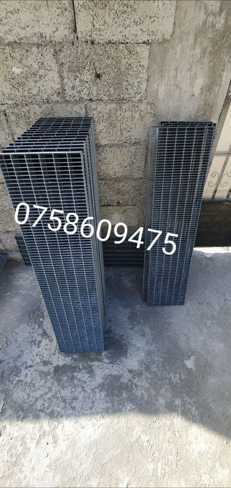 Trepte zincate 106x28cm