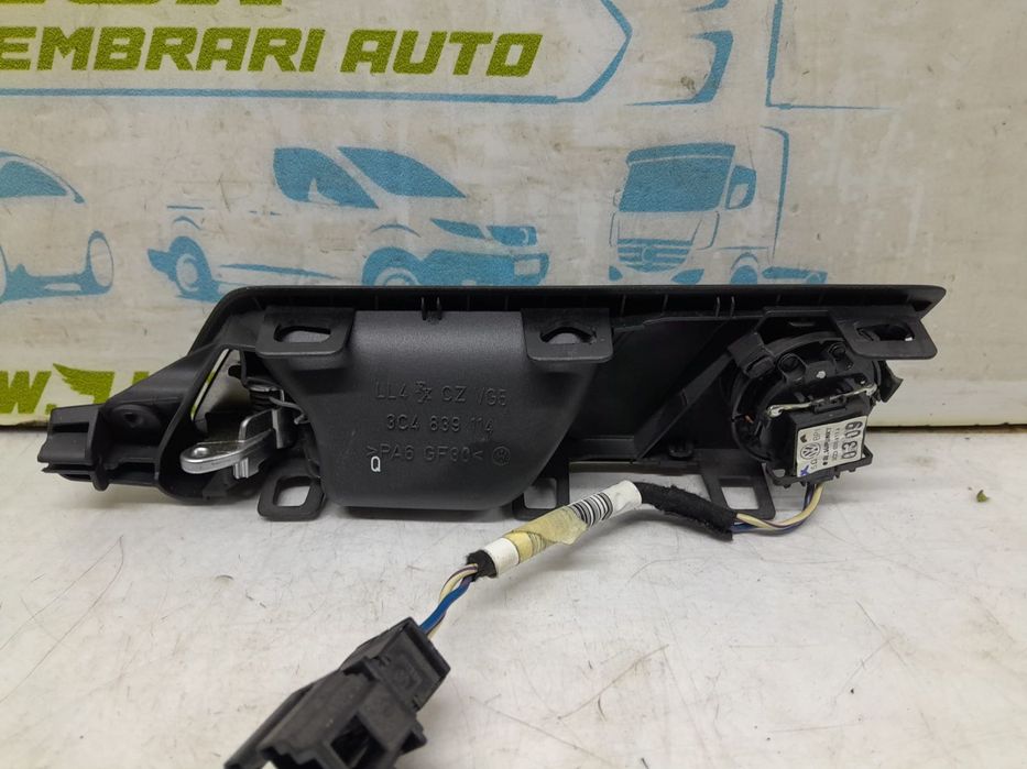 Maner interior dreapta spate 3C4839114 Volkswagen VW Passat B6 [2005