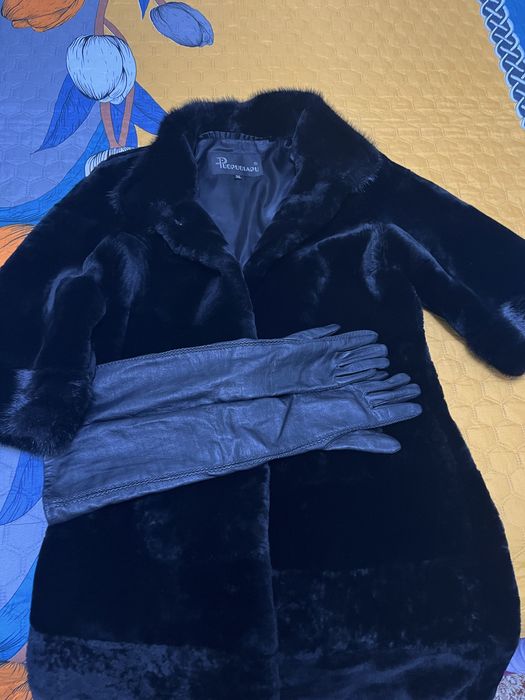Мутоновая шуба, б/у