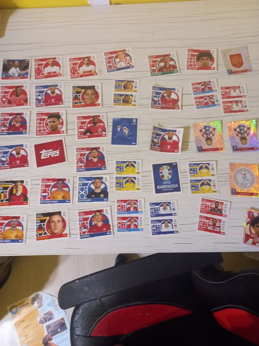Cartonașe euro 2024 topps