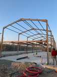 Structură metalică 27×8×6 m cu etaj birou – super preț, doar structura
