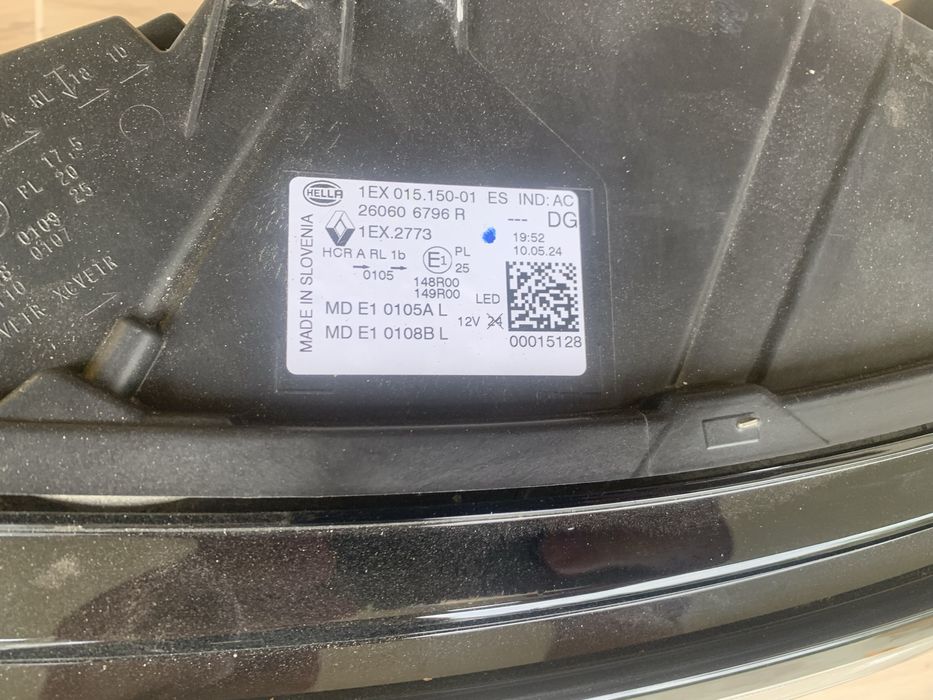 Far Renault Austral full led stanga/dreapta an2023/2024/2025