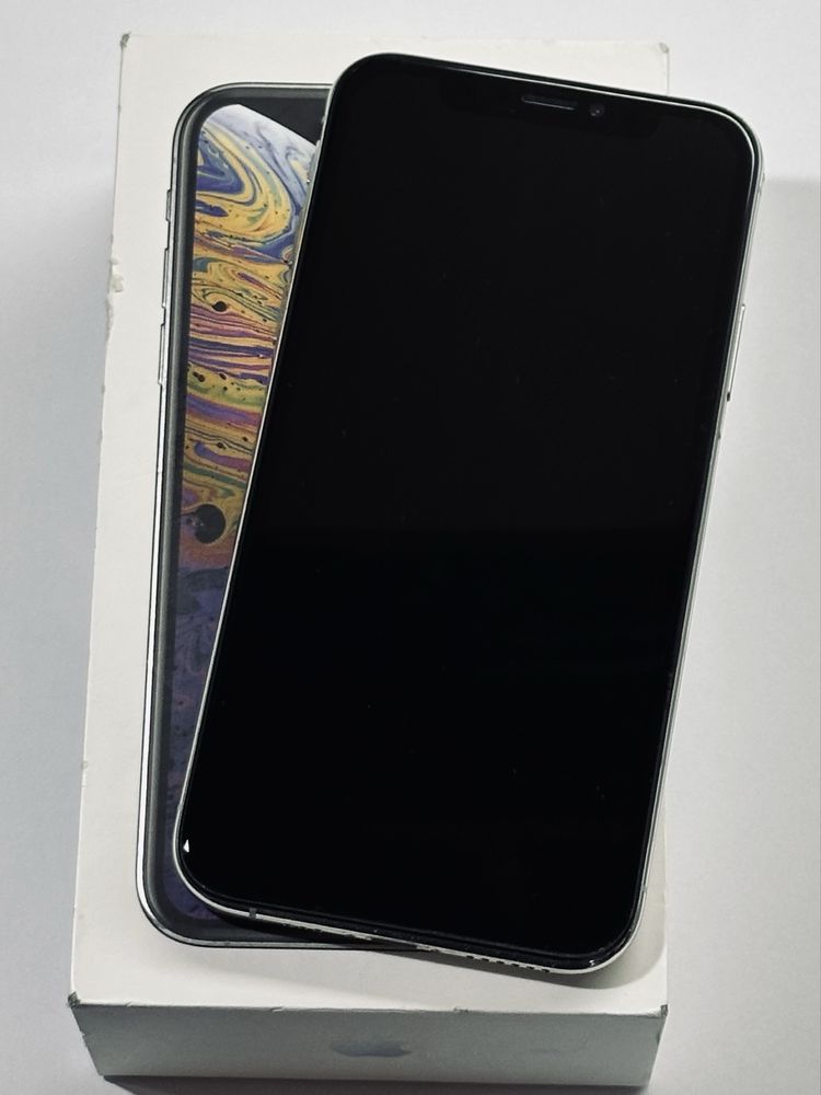 iPhone XS бял 256GB 91% battery
