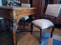 Masa lemn masiv stil Rococo antic/ retro/ vintage