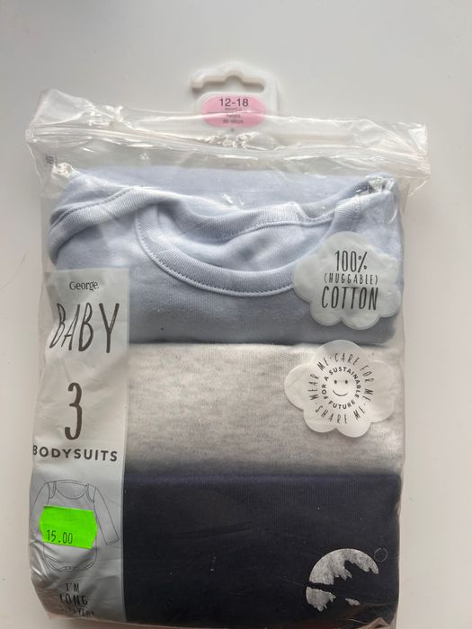 Разпродажба_Бебе боди с дълъг ръкав