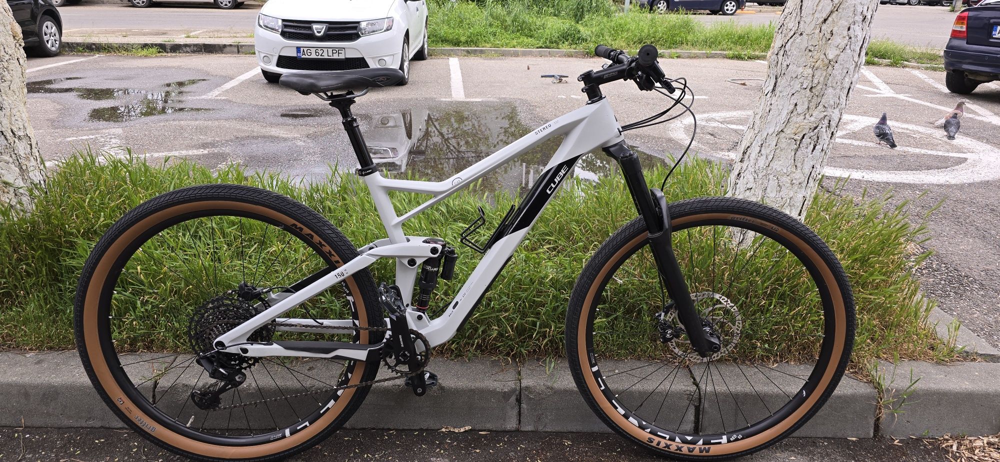 Bicicleta full suspension Cube Stereo carbon